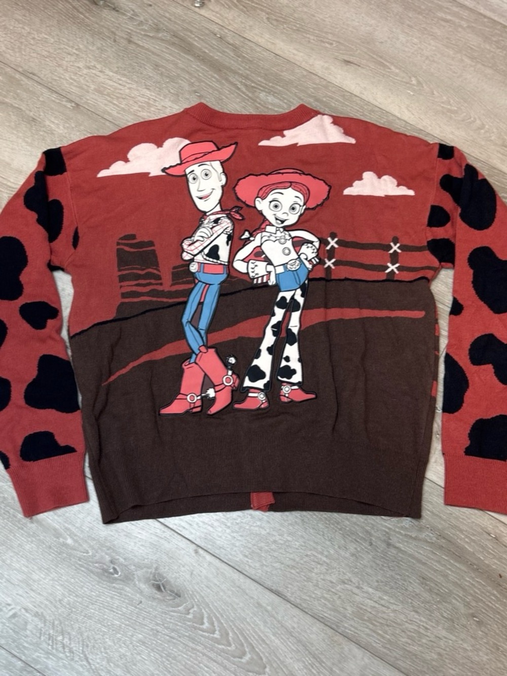 Her Universe Toy Story Woody & Jessie Western Cardigan - Size L